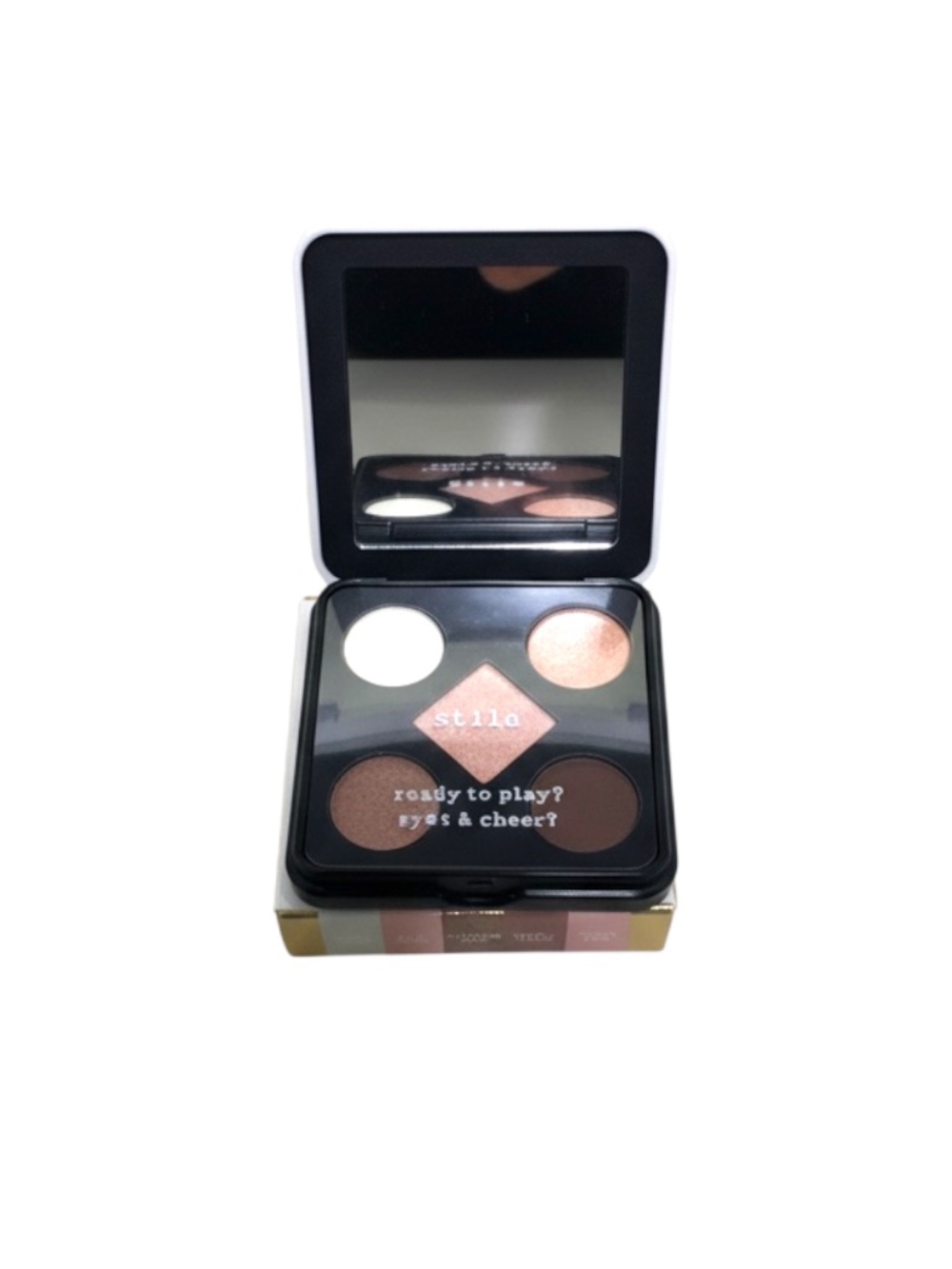 NWT & NIB Stila Pocket Play Pretty Petal Shadow Palette Floral Eye Makeup - Picture 4 of 6